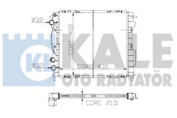 KALE OTO RADYATÖR 146200