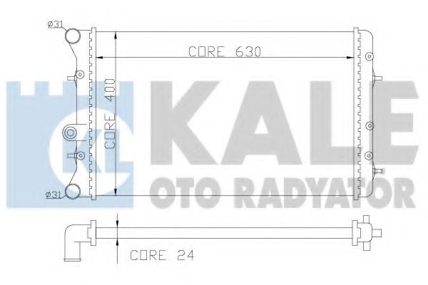 KALE OTO RADYATÖR 353800