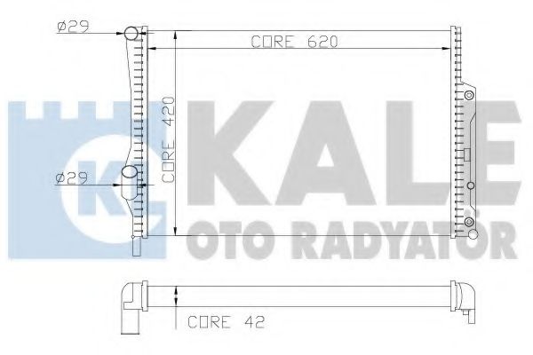 KALE OTO RADYATÖR 360400