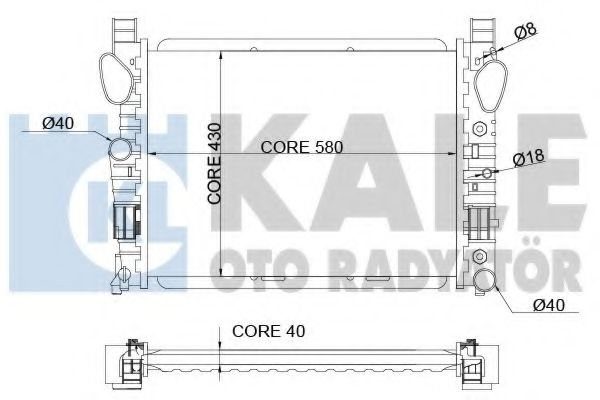 KALE OTO RADYATÖR 351800