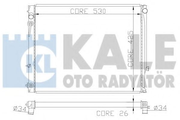 KALE OTO RADYATÖR 365200