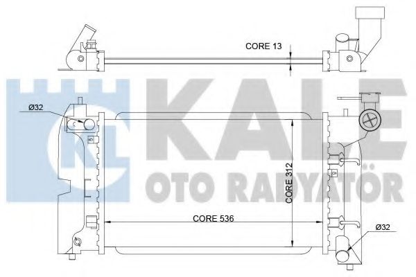 KALE OTO RADYATÖR 366200