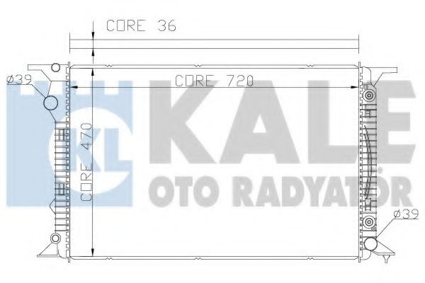 KALE OTO RADYATÖR 367700