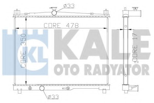 KALE OTO RADYATÖR 371700