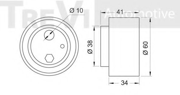 TREVI AUTOMOTIVE TD1633