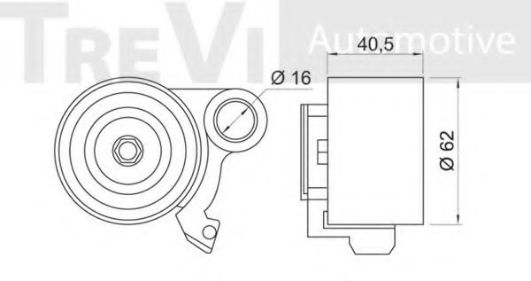 TREVI AUTOMOTIVE TD1406