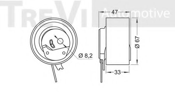 TREVI AUTOMOTIVE TD1639