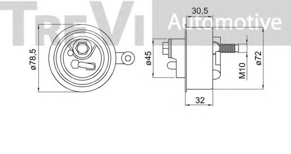 TREVI AUTOMOTIVE TD1767