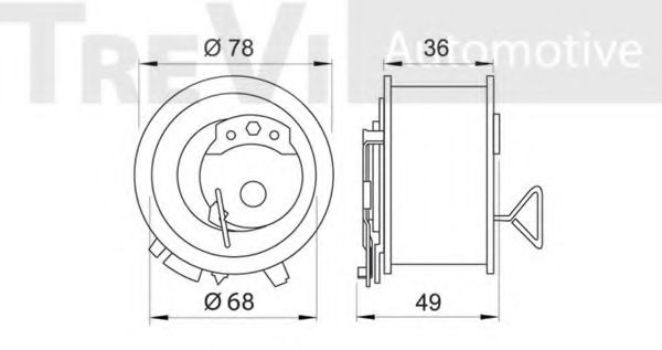 TREVI AUTOMOTIVE TD1559