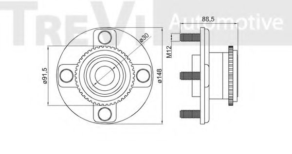 TREVI AUTOMOTIVE WB1021