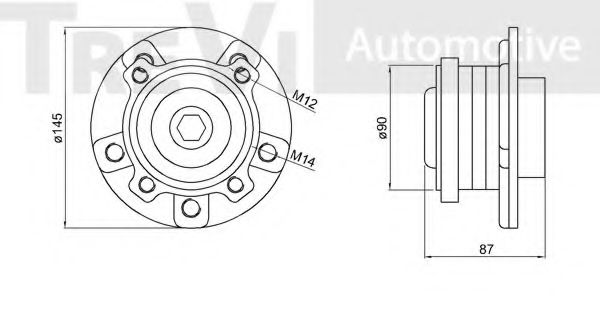 TREVI AUTOMOTIVE WB1155