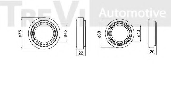 TREVI AUTOMOTIVE WB1404