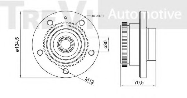 TREVI AUTOMOTIVE WB1527