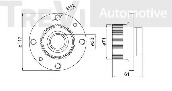 TREVI AUTOMOTIVE WB1548