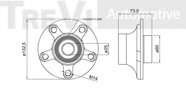 TREVI AUTOMOTIVE WB1636