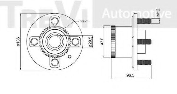 TREVI AUTOMOTIVE WB1767