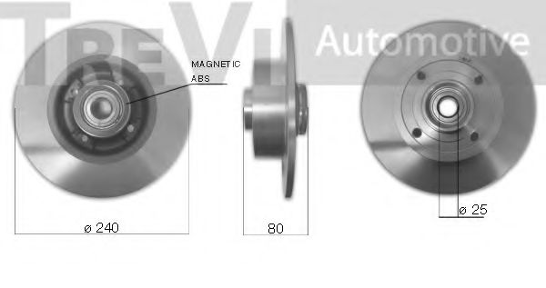 TREVI AUTOMOTIVE WB2268