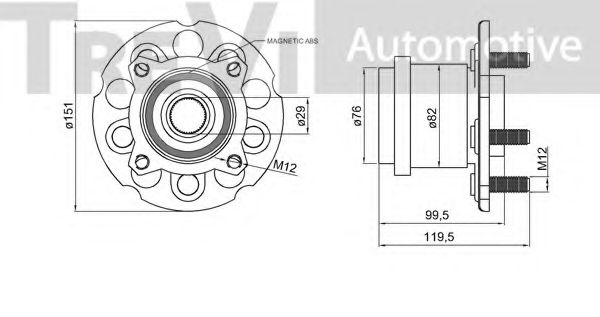 TREVI AUTOMOTIVE WB2360