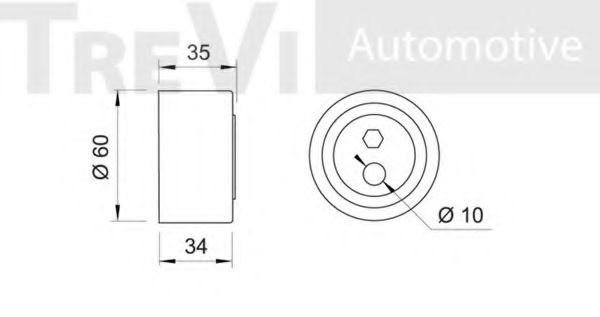 TREVI AUTOMOTIVE TD1062