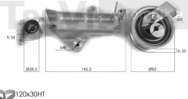 TREVI AUTOMOTIVE KD1267