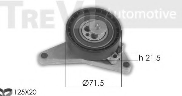 TREVI AUTOMOTIVE KD1452