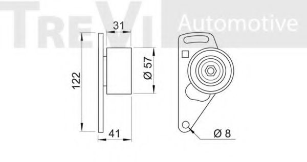 TREVI AUTOMOTIVE TD1097