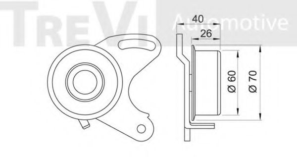 TREVI AUTOMOTIVE TD1176