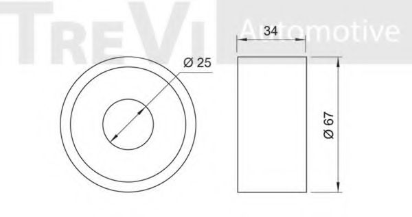 TREVI AUTOMOTIVE TD1217