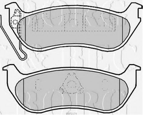 BORG & BECK BBP2174