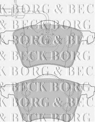 BORG & BECK BBP1498