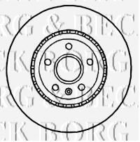 BORG & BECK BBD5843S