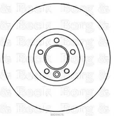 BORG & BECK BBD5967S