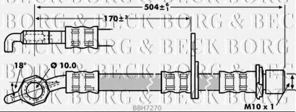 BORG & BECK BBH7270