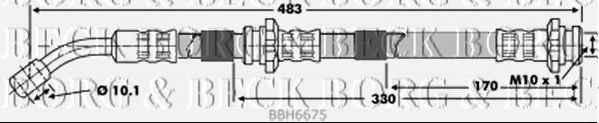 BORG & BECK BBH6675