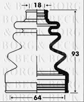 BORG & BECK BCB2862