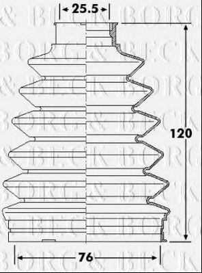 BORG & BECK BCB6233