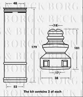 BORG & BECK BPK7004