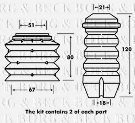 BORG & BECK BPK7048