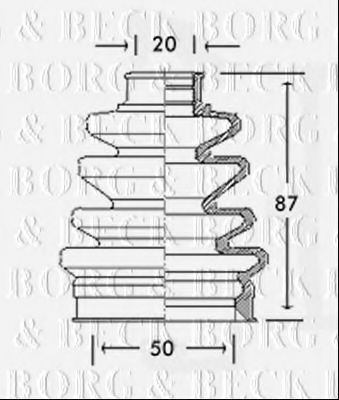 BORG & BECK BCB2588