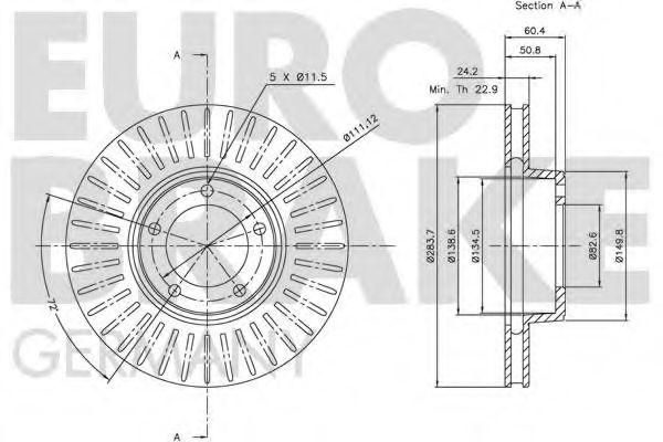 EUROBRAKE 5815201219