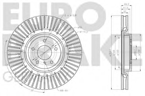 EUROBRAKE 5815202292