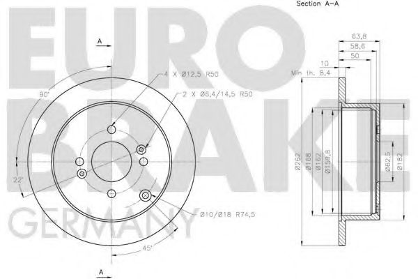 EUROBRAKE 5815203430