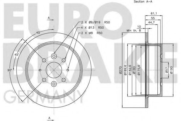 EUROBRAKE 5815203521