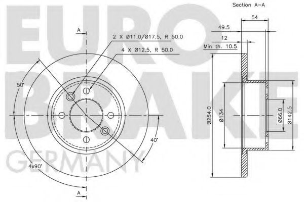 EUROBRAKE 5815203924