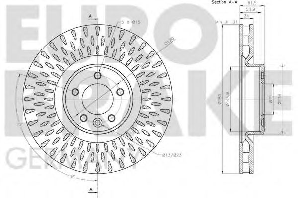 EUROBRAKE 5815204042