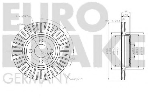 EUROBRAKE 5815204050