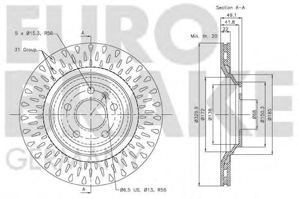 EUROBRAKE 58152047110