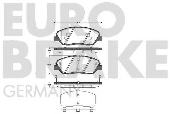 EUROBRAKE 5502223427