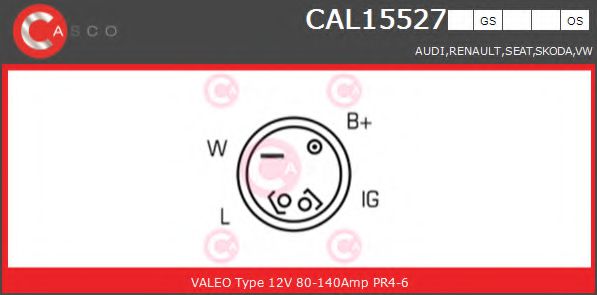 CASCO CAL15527OS