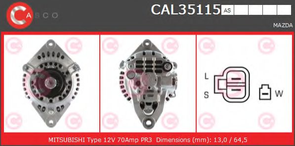 CASCO CAL35115AS